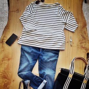 French Boatneck Sailor Sweater